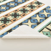 部族カラフル民族の継ぎ目のないパターン シェルパブランケット (3/4)