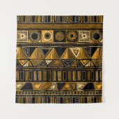 部族カラフル民族の継ぎ目のないパターン タペストリー (正面)