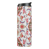 部族カラフル民族の継ぎ目のないパターン タンブラー (回転左)