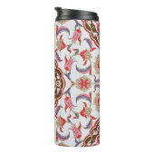 部族カラフル民族の継ぎ目のないパターン タンブラー (回転右)