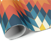 部族カラフル民族の継ぎ目のないパターン ラッピングペーパー (ロールコーナー)