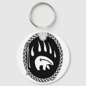 部族クマアート キーチェーン 先住民クマギフト (正面)