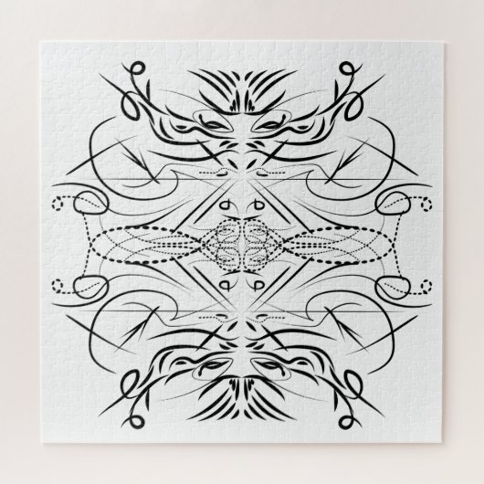 部族クリエイティブアートパターンゲーム ジグソーパズル (横)