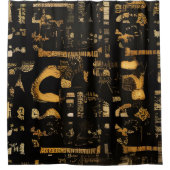 部族シャワーカーテン シャワーカーテン (正面)