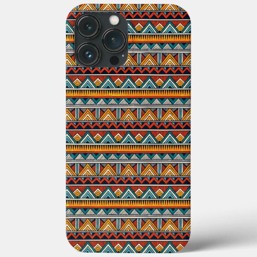 部族シームレスパターン抽象的な背景 Case-Mate iPhoneケース (裏面)