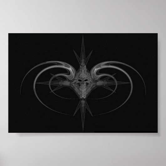 部族スカル ポスター (正面)