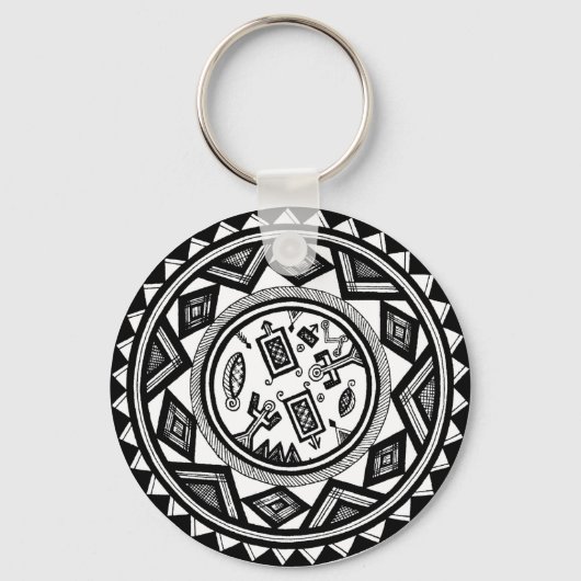 部族スピリッツ キーホルダー (正面)
