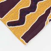 「部族タペストリー」: フリースブランケット (角)