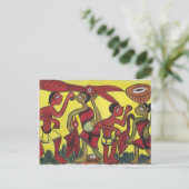 部族ダンス ポストカード (スタンド正面)