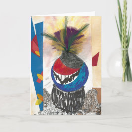 部族デザイングリーティングカード カード