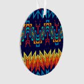 部族デザイン抽象デザイン オーナメント (正面)