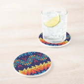 部族デザイン抽象デザイン コースター (側面)