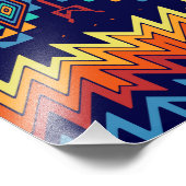 部族デザイン抽象デザイン フォトプリント            (角)