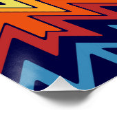 部族デザイン抽象デザイン ポスター (コーナー)