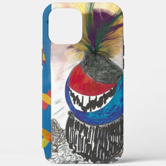 「部族デザイン」 Apple iPhoneケース Case-Mate iPhoneケース (裏面)