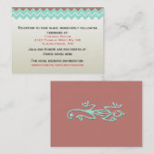 部族トカゲ南西結婚囲いカード エンクロージャーカード (正面/裏面)