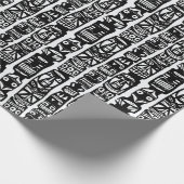 部族トーテム ラッピングペーパー (角)