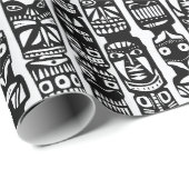 部族トーテム ラッピングペーパー (ロールコーナー)