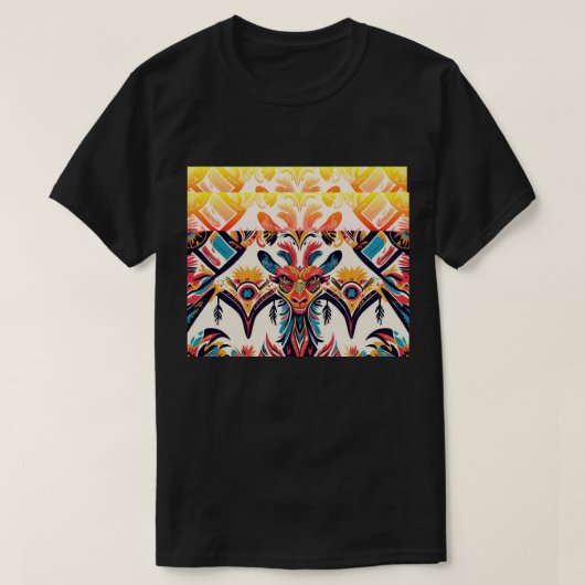 部族ドラゴン男性 Tシャツ (デザイン正面)