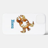 部族ハワイアンウミガメ金ゴールド Case-Mate iPhoneケース (裏面 (横))