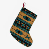 部族パタアステカーン南西クリスマスクリスマス スモールクリスマスストッキング (正面 (吊り時))