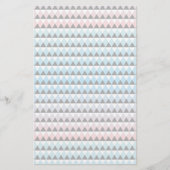 部族パタグラデーションーン 便箋 (正面)