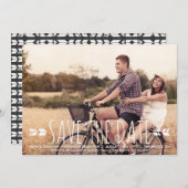 部族パターン写真 保存日程予告 セーブザデート (正面/裏面)