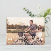 部族パターン写真 SAVE THE DATE 発表 セーブザデート (スタンド正面)