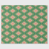 部族パターン ラッピングペーパー (フラット)