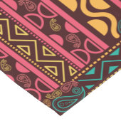 部族パタ伝統的ーン ショートテーブルランナー (コーナー)