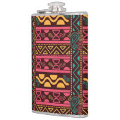 部族パタ伝統的ーン フラスク (左)