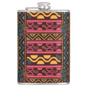 部族パタ伝統的ーン フラスク (正面)