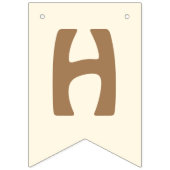 部族パーティーの誕生日パーティー🥳    旗を掲げる バンティングフラッグ (第2の旗)