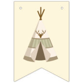 部族パーティーの誕生日パーティー🥳    旗を掲げる バンティングフラッグ (第1の旗)