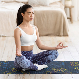 部族フェスティバルフォークパターン ヨガマット