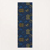 部族フェスティバルフォークパターン ヨガマット (正面)