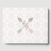 部族フローラブルホルンアローズピンクミントフェミニン ゲストブック (裏面)