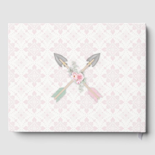 部族フローラブルホルンアローズピンクミントフェミニン ゲストブック (裏面)