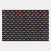 部族フローラ包装紙 ラッピングペーパーシート (正面2)