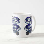 部族ヘビ コーヒーマグカップ (正面右)