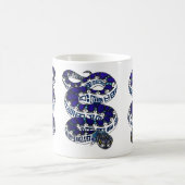 部族ヘビ コーヒーマグカップ (中央)