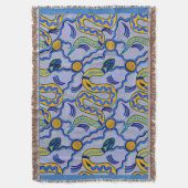 部族ヘビ スローブランケット (正面縦)