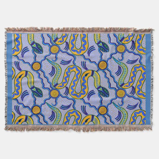部族ヘビ スローブランケット (正面)