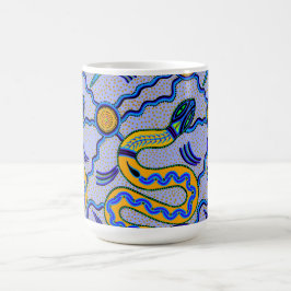 部族ヘビ モーフィングマグカップ