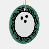 部族ボーリング セラミックオーナメント (右)