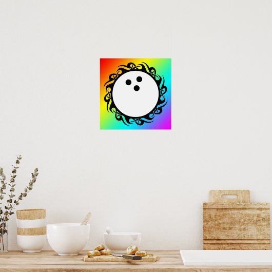 部族ボーリング ポスター (キッチン)