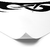 部族ボーリング ポスター (角)