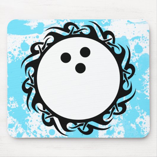 部族ボーリング マウスパッド (正面)