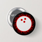 部族ボーリング 缶バッジ (正面&裏面)