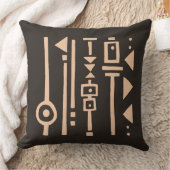 部族モチーフの装飾用クッション |ホームデコール クッション (ブランケット)